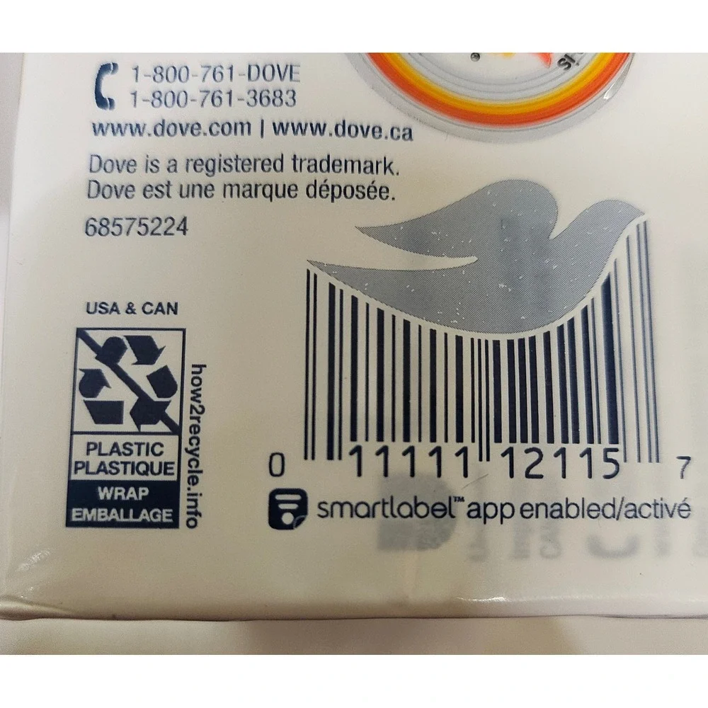 4 - Dove Shea‎ Butter Bar Soap 3 Pack Moisturizing Cream Vanilla Scent 19.05oz